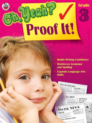 cover image of Oh Yeah? Proof It!, Grade 3